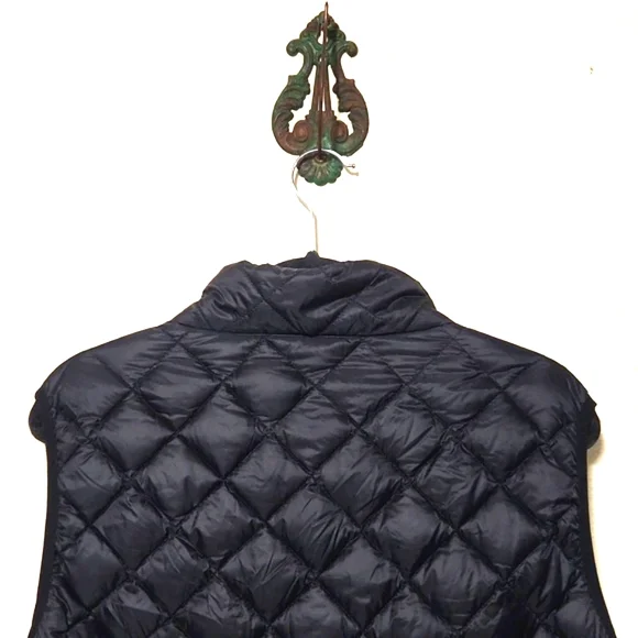 Hawke & Co Down Packable Puffer Zip Up Vest Black & Gray Men's Size Large - Picture 5 of 11